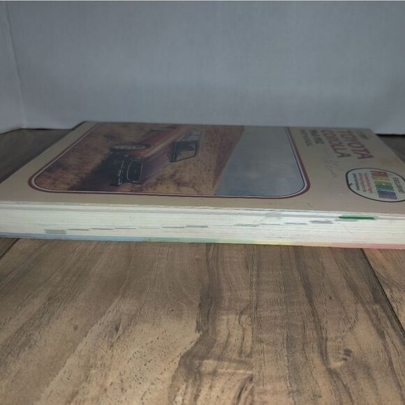 Clymer Toyota Corolla Repair Shop manual Book 1968-1981 - Picture 4 of 8